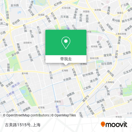 古美路1515号地图