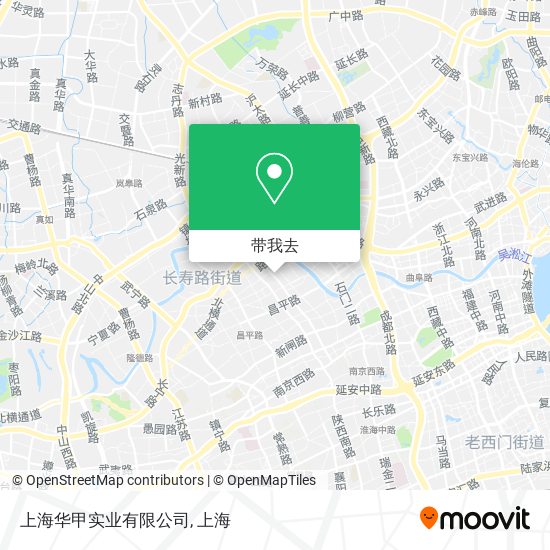 上海华甲实业有限公司地图