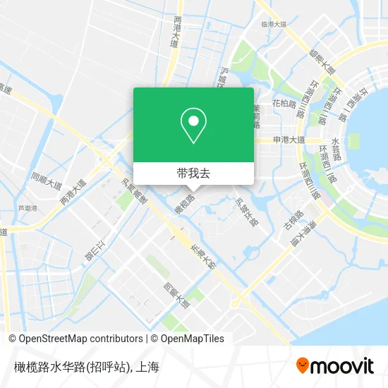 橄榄路水华路(招呼站)地图