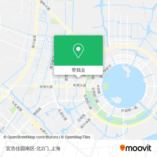 宜浩佳园南区-北2门地图