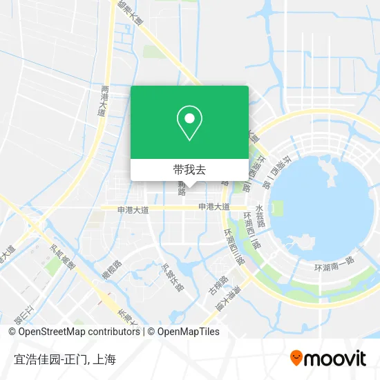 宜浩佳园-正门地图