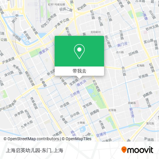 上海启英幼儿园-东门地图