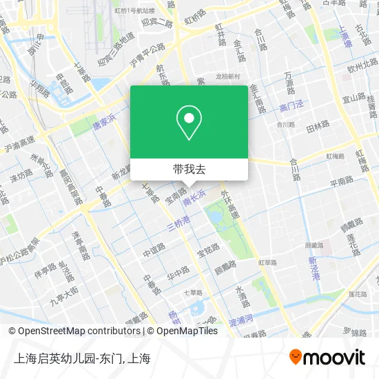 上海启英幼儿园-东门地图