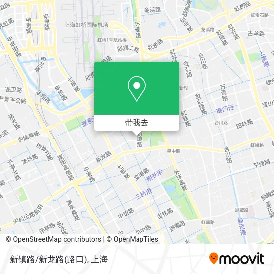 新镇路/新龙路(路口)地图