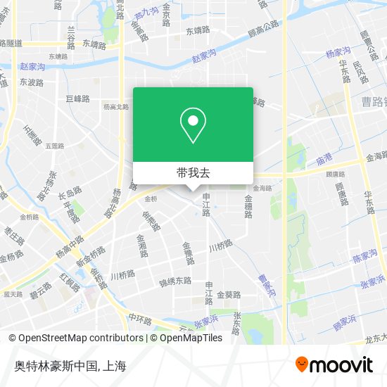 奥特林豪斯中国地图