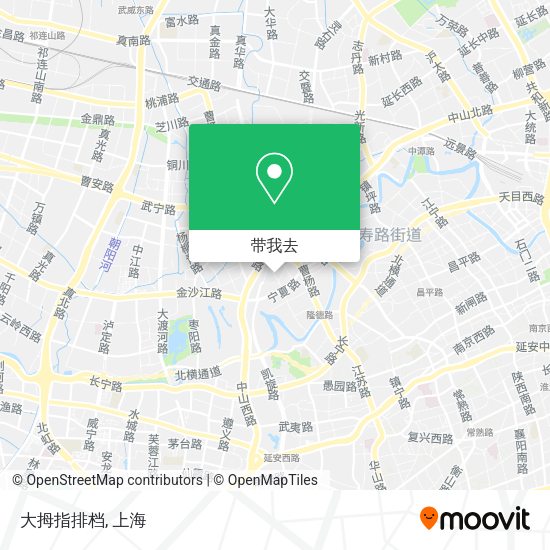 大拇指排档地图