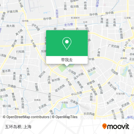 五环岛桥地图