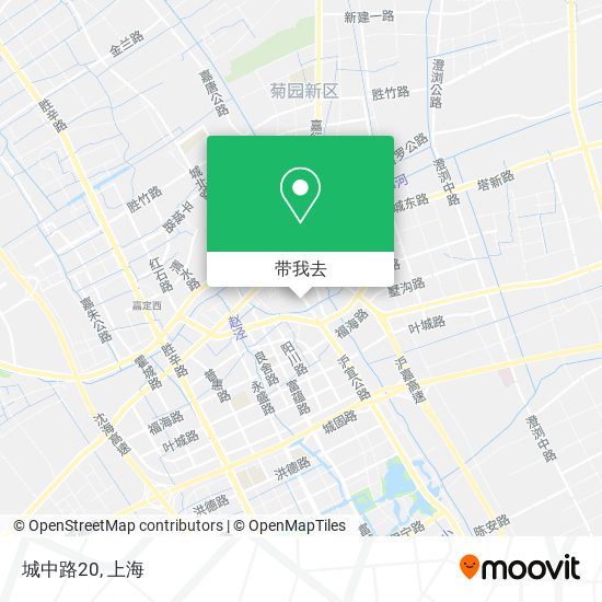 城中路20地图