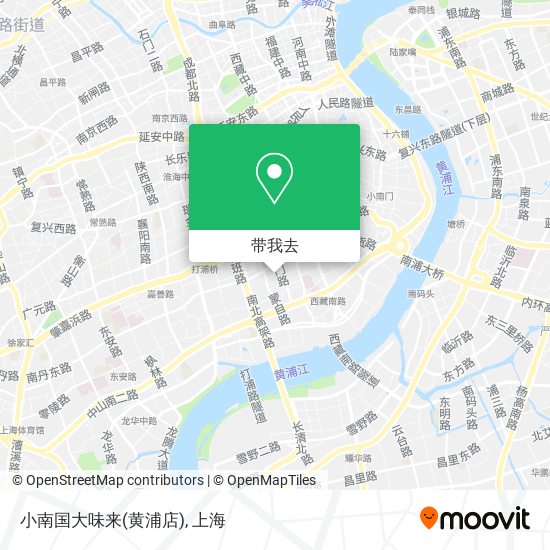 小南国大味来(黄浦店)地图