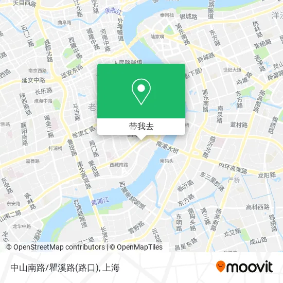中山南路/瞿溪路(路口)地图