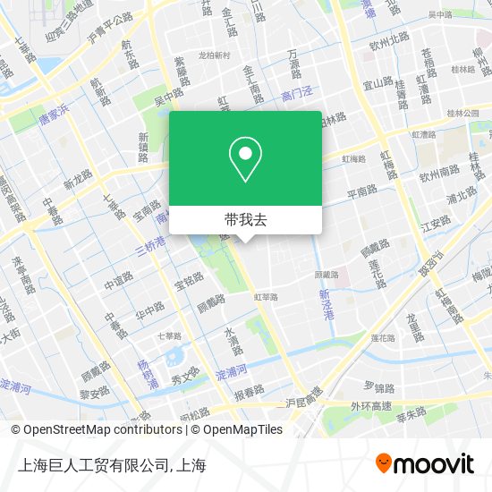 上海巨人工贸有限公司地图