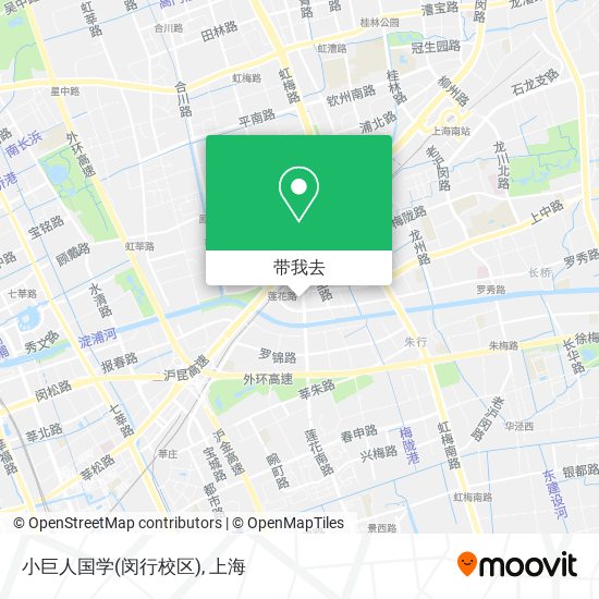 小巨人国学(闵行校区)地图