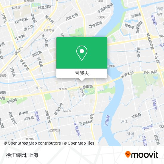 徐汇臻园地图