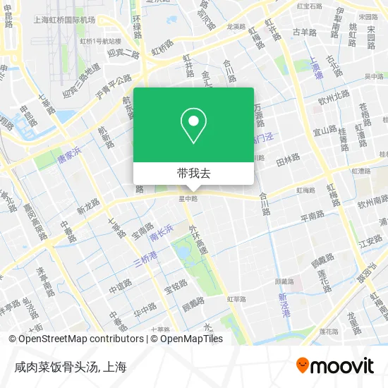 咸肉菜饭骨头汤地图