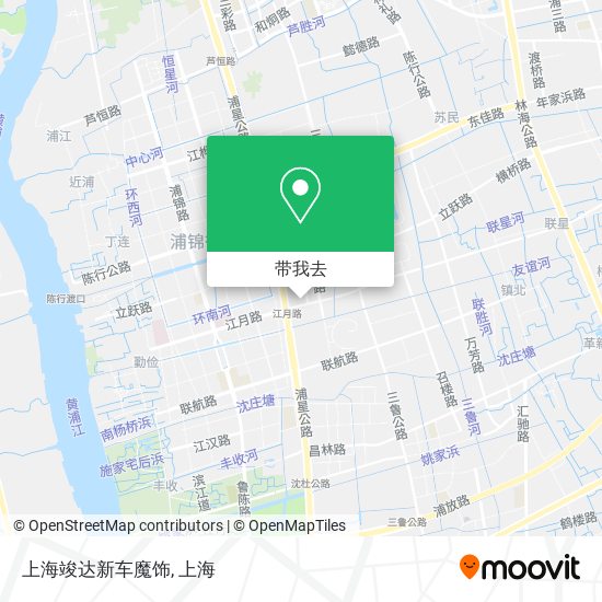 上海竣达新车魔饰地图