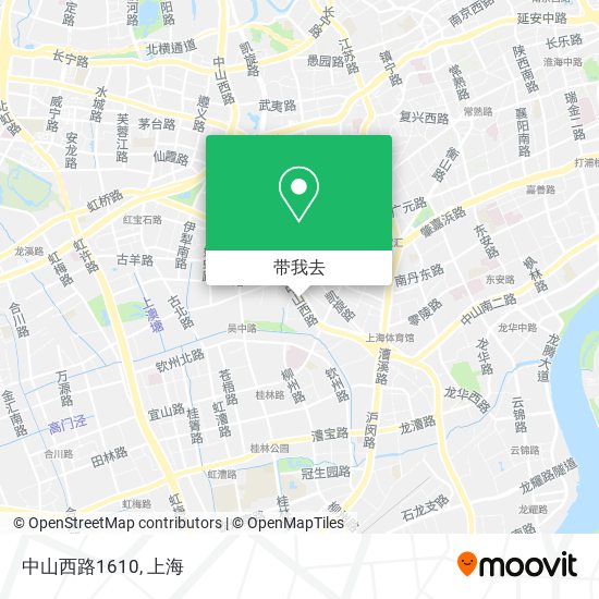 中山西路1610地图