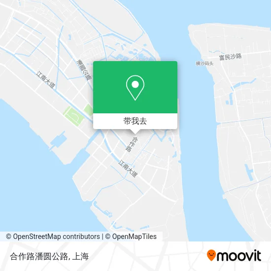 合作路潘圆公路地图