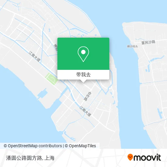潘圆公路圆方路地图