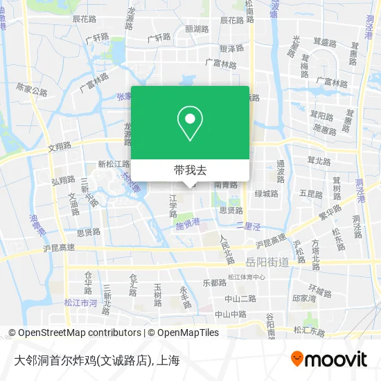 大邻洞首尔炸鸡(文诚路店)地图