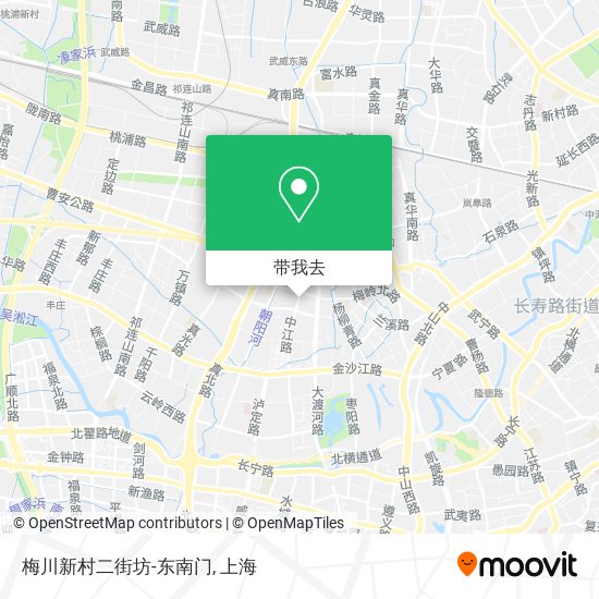 梅川新村二街坊-东南门地图