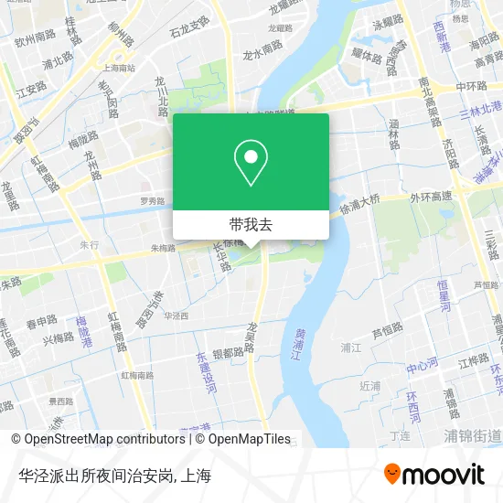 华泾派出所夜间治安岗地图