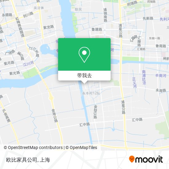 欧比家具公司地图