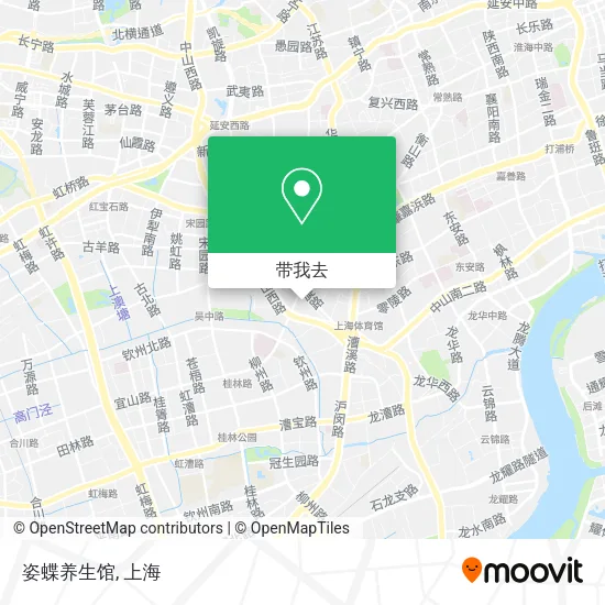 姿蝶养生馆地图