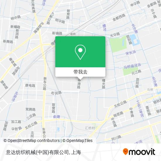 意达纺织机械(中国)有限公司地图