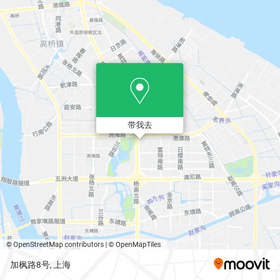 加枫路8号地图