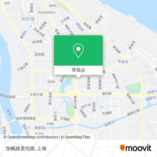 加枫路英伦路地图