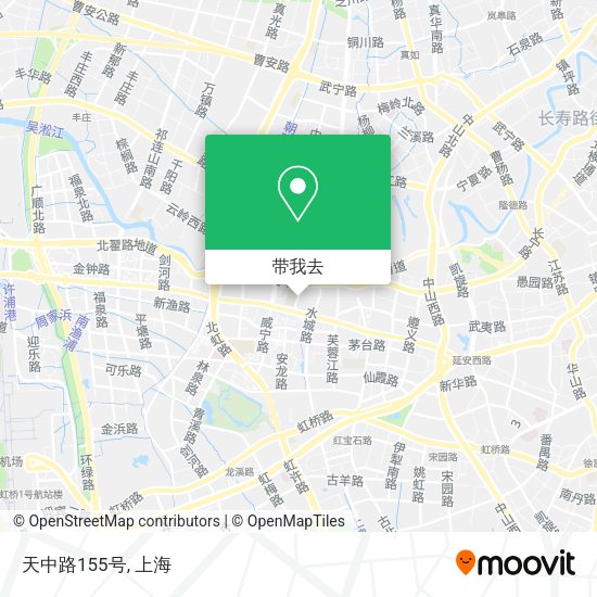 天中路155号地图