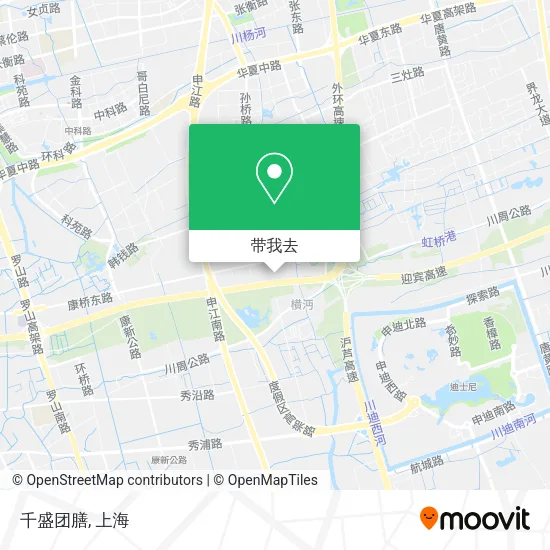 千盛团膳地图