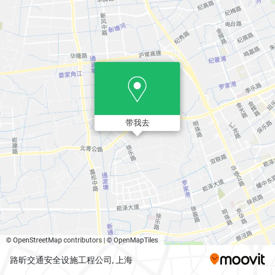 路昕交通安全设施工程公司地图