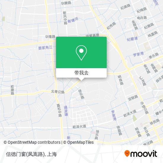 信德门窗(凤嵩路)地图