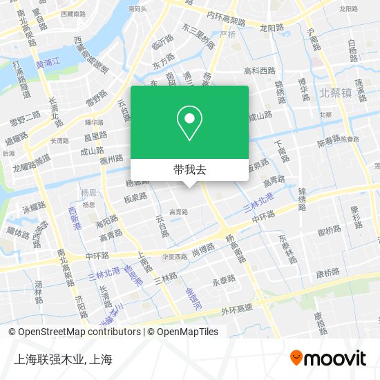 上海联强木业地图