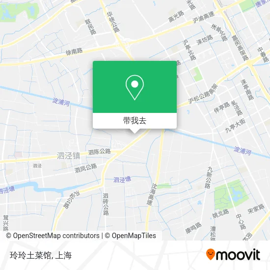 玲玲土菜馆地图
