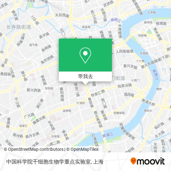 中国科学院干细胞生物学重点实验室地图