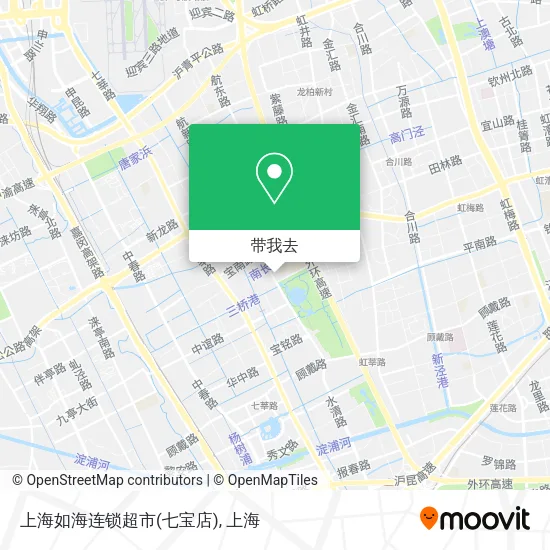 上海如海连锁超市(七宝店)地图