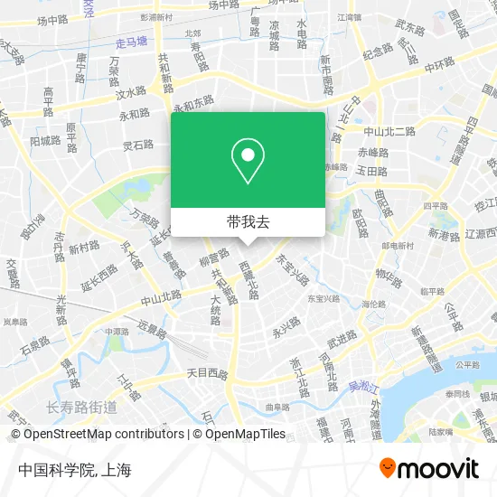 中国科学院地图