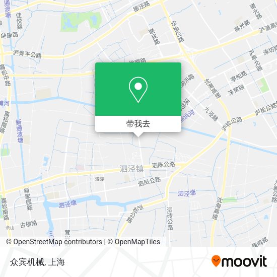 众宾机械地图