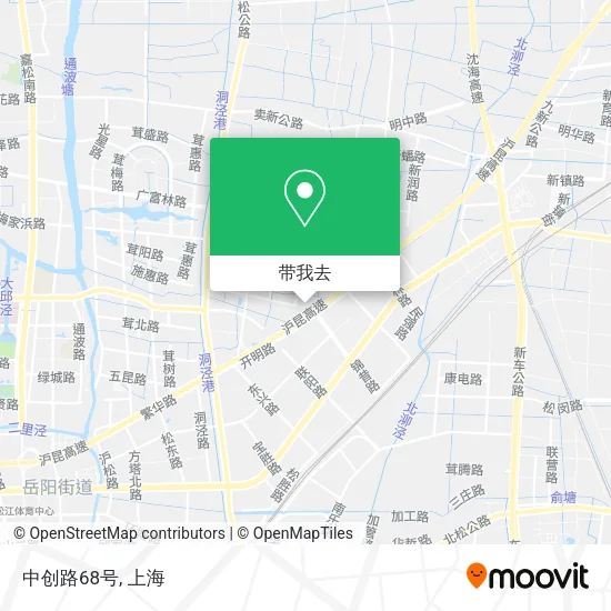 中创路68号地图