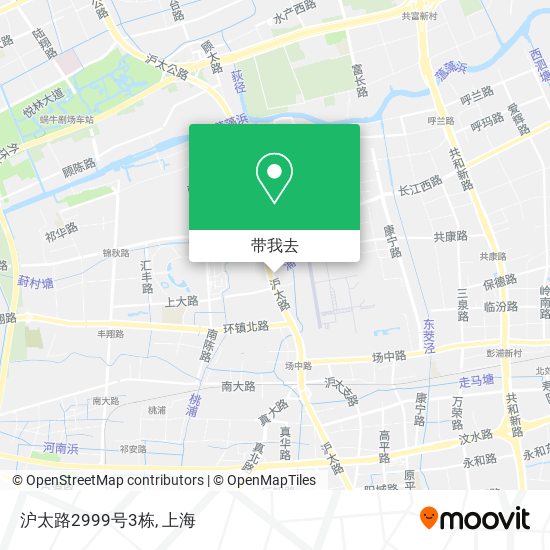 沪太路2999号3栋地图