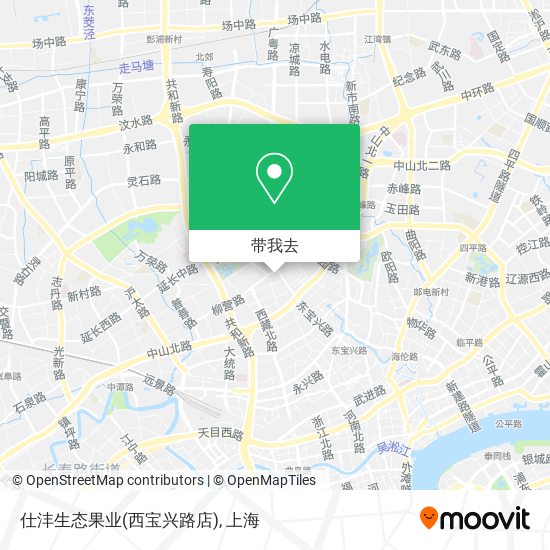 仕沣生态果业(西宝兴路店)地图