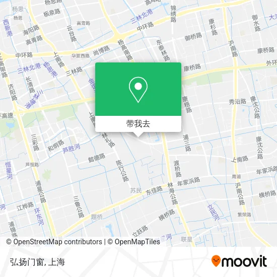 弘扬门窗地图