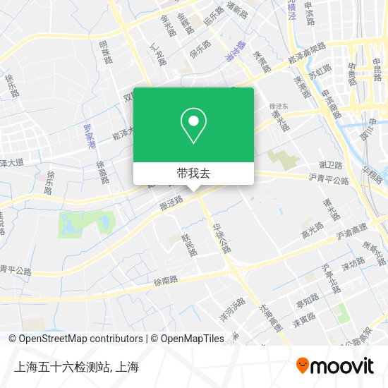 上海五十六检测站地图