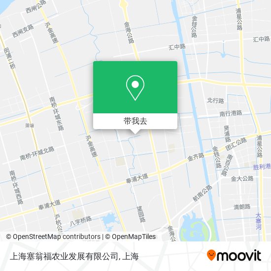 上海塞翁福农业发展有限公司地图