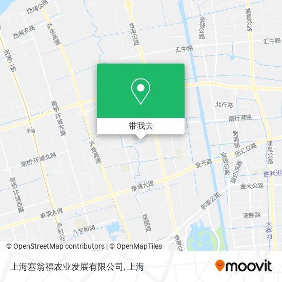 上海塞翁福农业发展有限公司地图