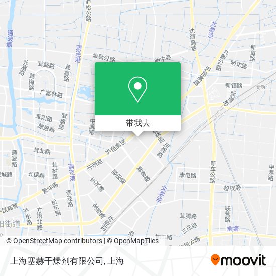 上海塞赫干燥剂有限公司地图