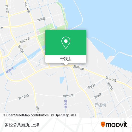 罗泾公共厕所地图