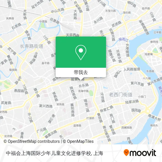 中福会上海国际少年儿童文化进修学校地图